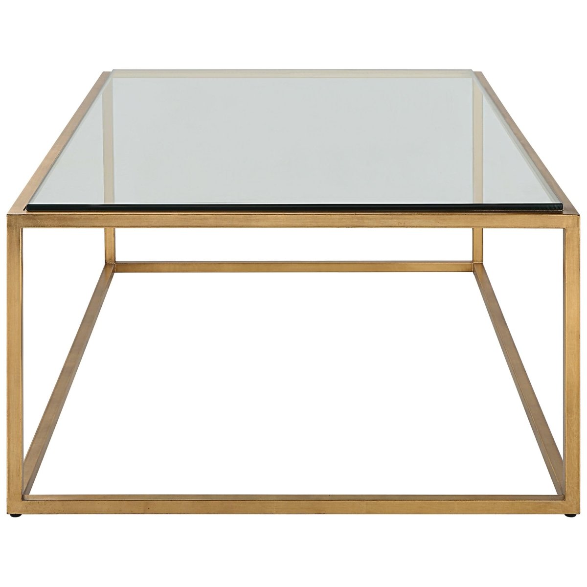 Bravura Gold Coffee Table - Uttermost - Coffee Tables by Modest Hut