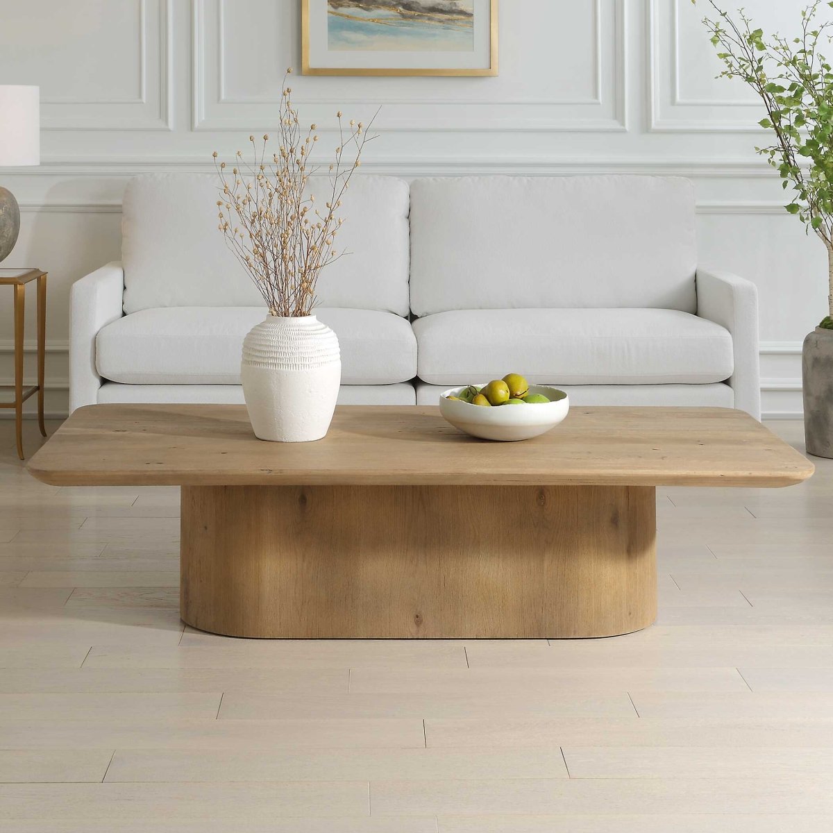 Camerlin Oak Coffee Table - Uttermost - Coffee Tables by Modest Hut