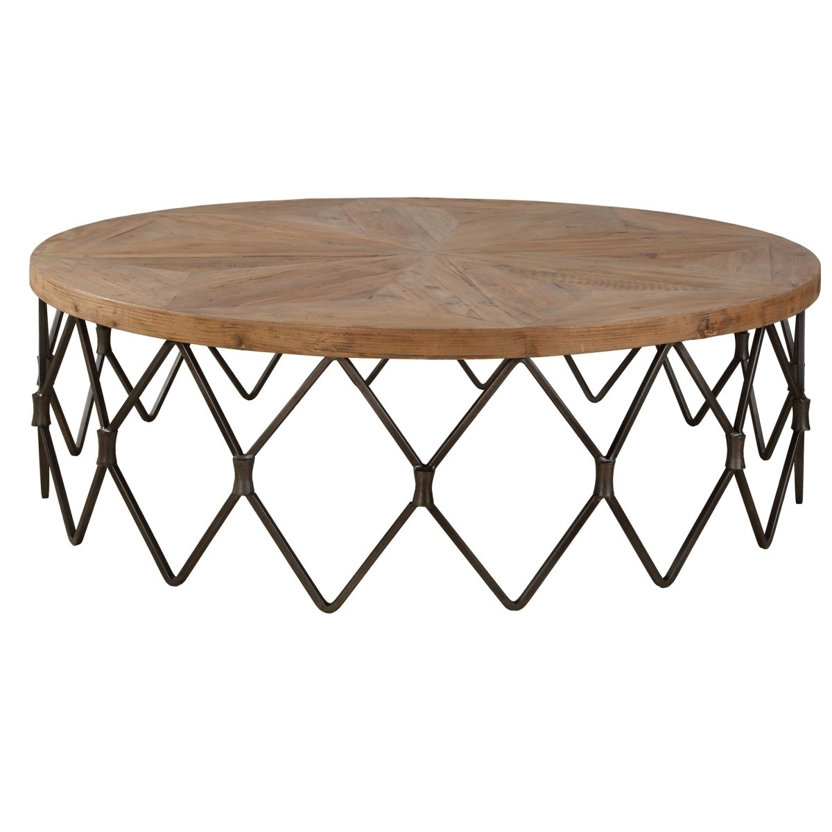 Chain Reaction Wooden Coffee Table - Uttermost - Coffee Tables by Modest Hut