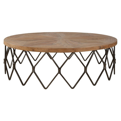 Chain Reaction Wooden Coffee Table - Uttermost - Coffee Tables by Modest Hut