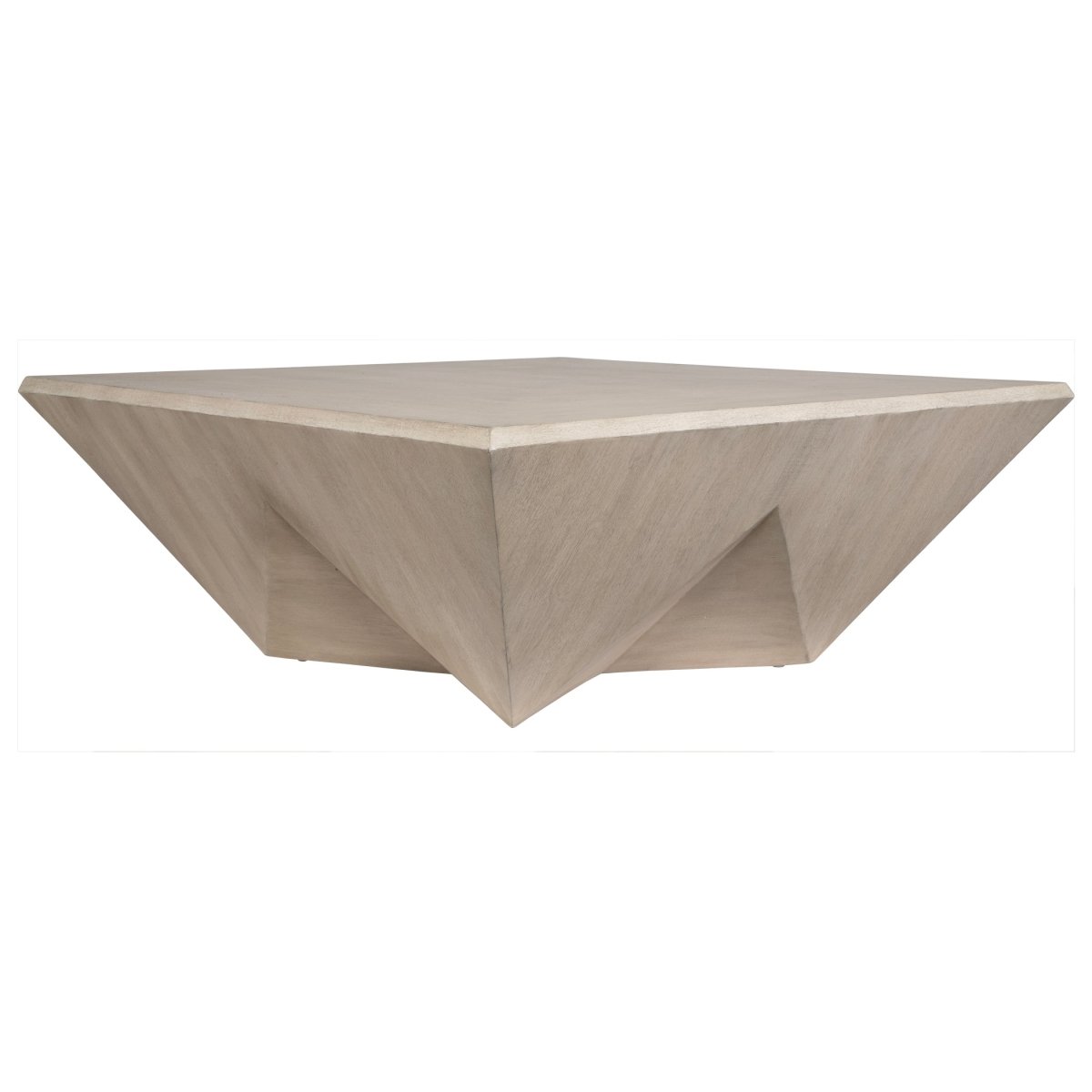 Collins Modern Light Gray Coffee Table - Uttermost - Coffee Tables by Modest Hut