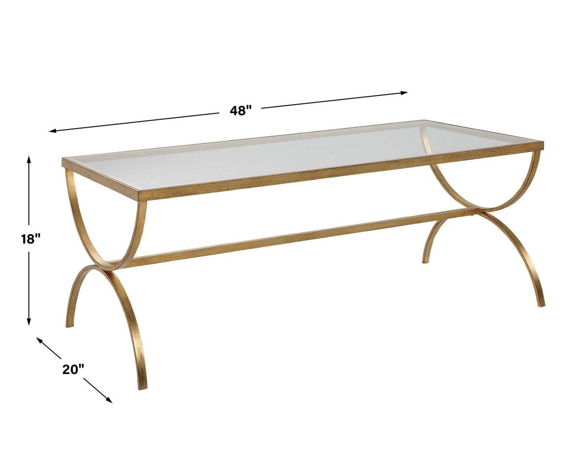 Crescent Coffee Table - Uttermost - Coffee Tables by Modest Hut