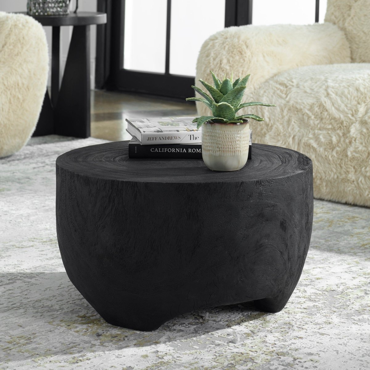 Elevate Black Coffee Table - Uttermost - Coffee Tables by Modest Hut