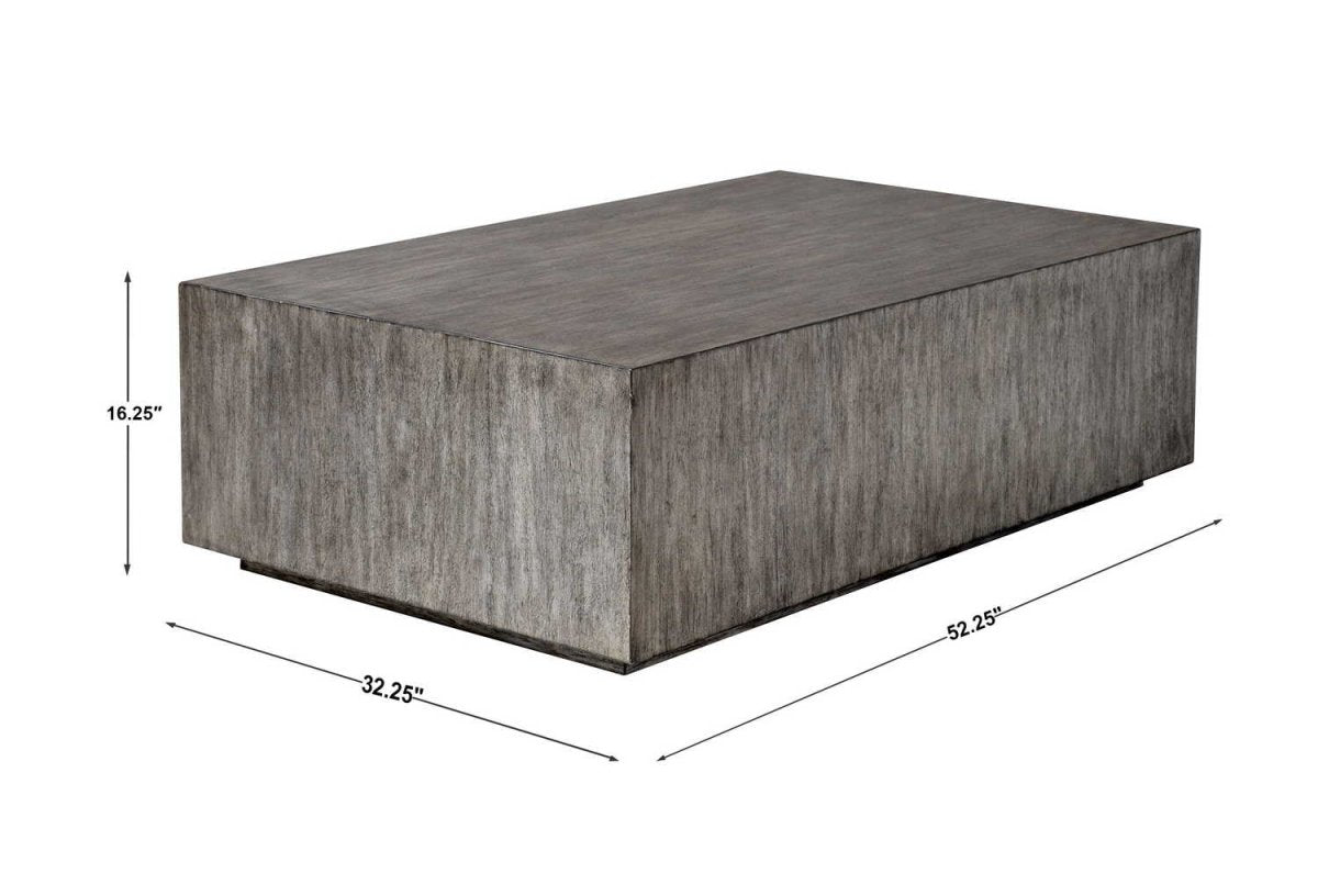 Kareem Floating Coffee Table - Uttermost - Coffee Tables by Modest Hut