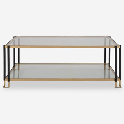 Kentmore Glass Coffee Table - Uttermost - Coffee Tables by Modest Hut