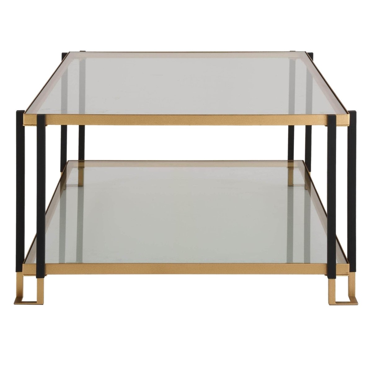 Kentmore Glass Coffee Table - Uttermost - Coffee Tables by Modest Hut