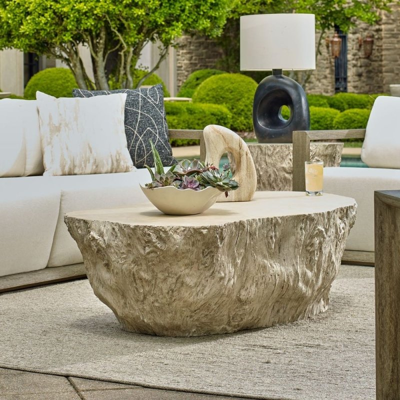 Oakmont Indoor-Outdoor Coffee Table - Uttermost - Coffee Tables by Modest Hut