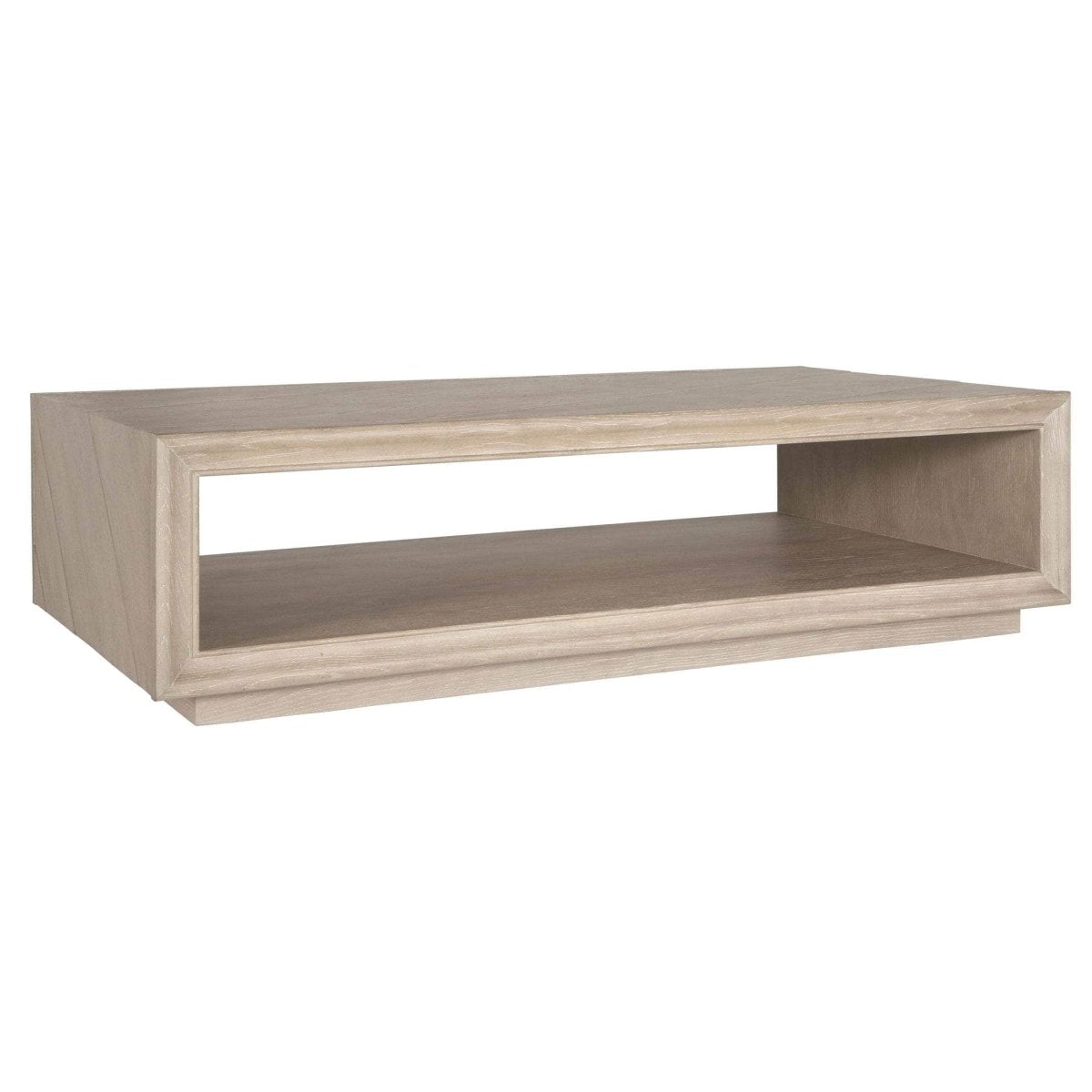 Prism Light Oak Coffee Table - Uttermost - Coffee Tables by Modest Hut