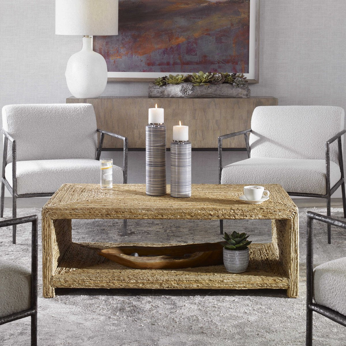 Rora Open Coffee Table - Uttermost - Coffee Tables by Modest Hut