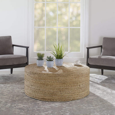 Rora Round Coffee Table - Uttermost - Coffee Tables by Modest Hut