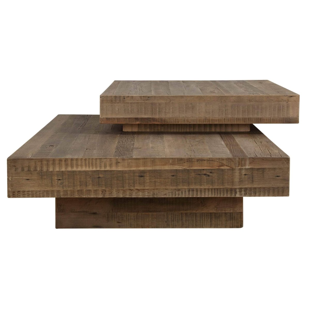 Rustic Planes Modern Coffee Table - Uttermost - Coffee Tables by Modest Hut