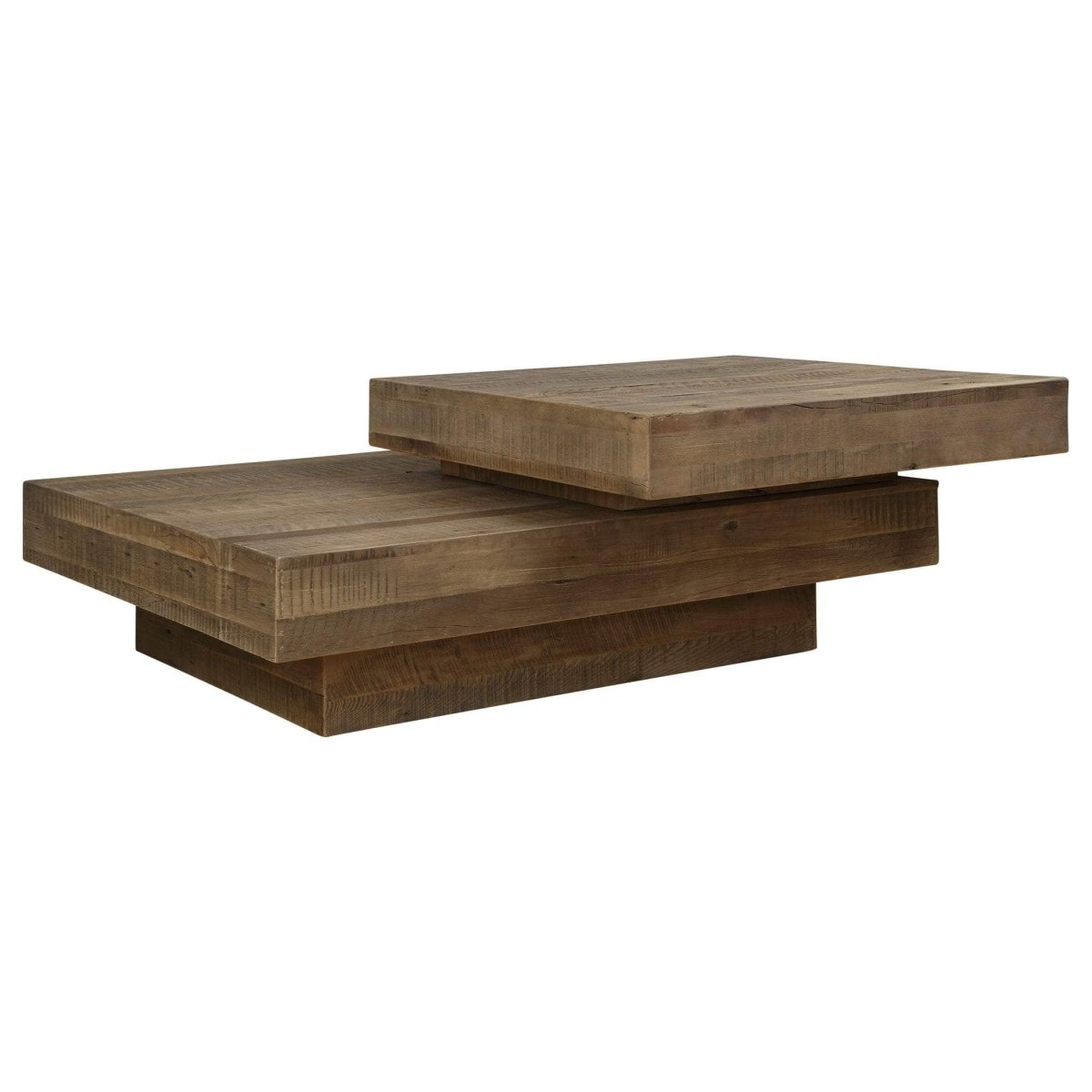 Rustic Planes Modern Coffee Table - Uttermost - Coffee Tables by Modest Hut