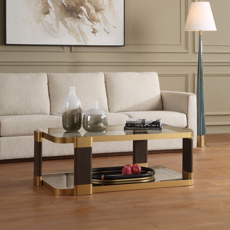Side view of the Ryles Coffee Table by Uttermost