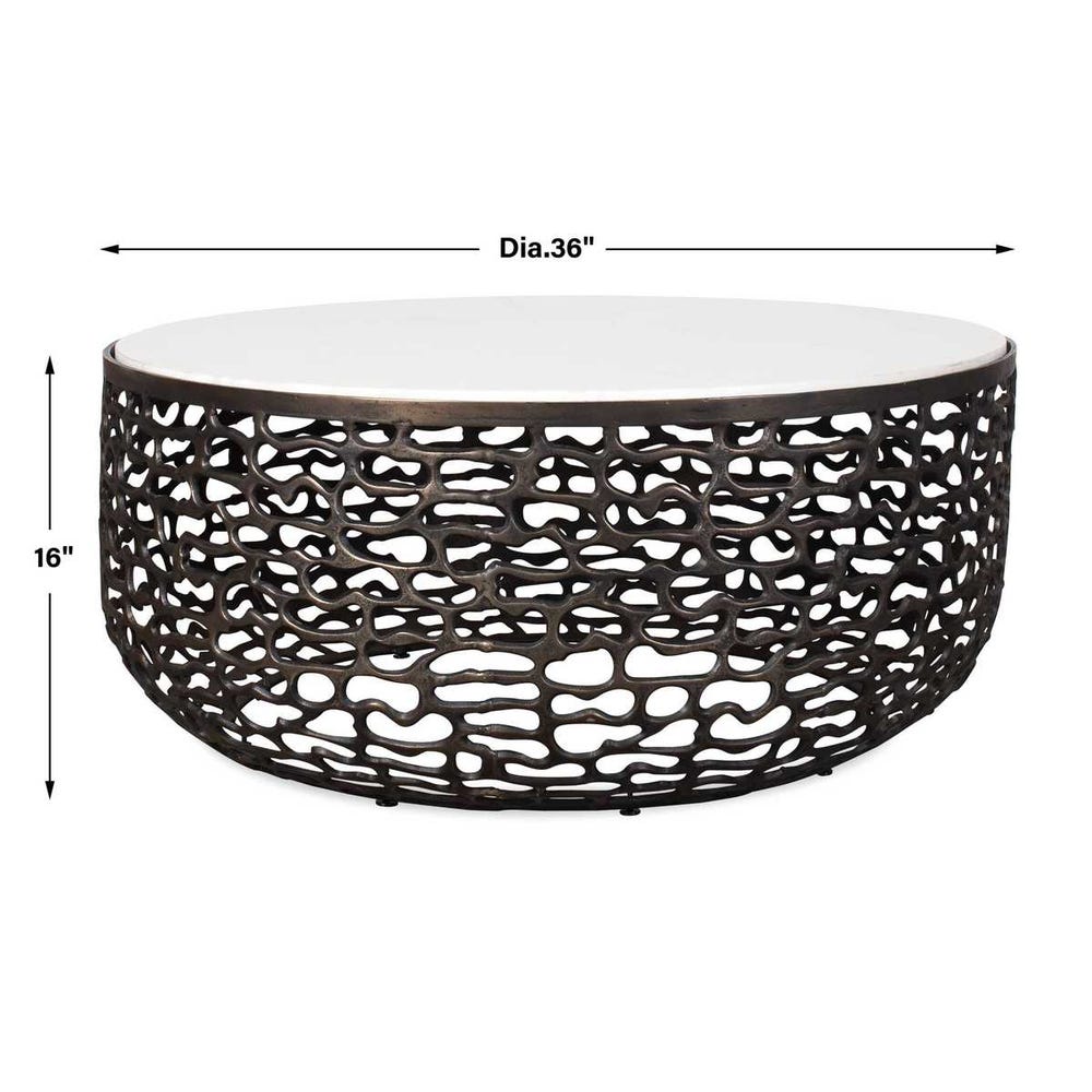 Sabena Outdoor Coffee Table, 2 Cartons - Uttermost - Coffee Tables by Modest Hut