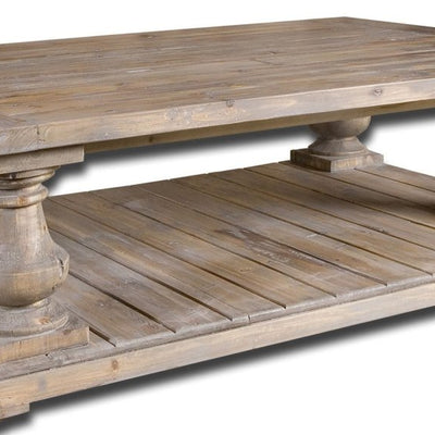 Stratford Rustic Coffee Table - Uttermost - Coffee Tables by Modest Hut