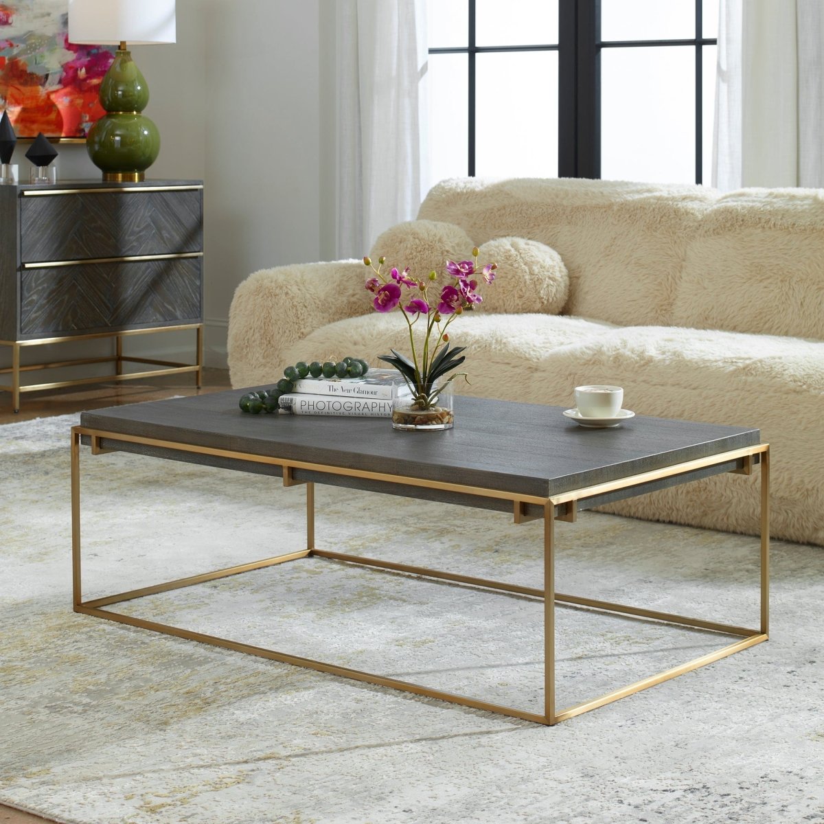 Surround Sark Walnut Coffee Table - Uttermost - Coffee Tables by Modest Hut