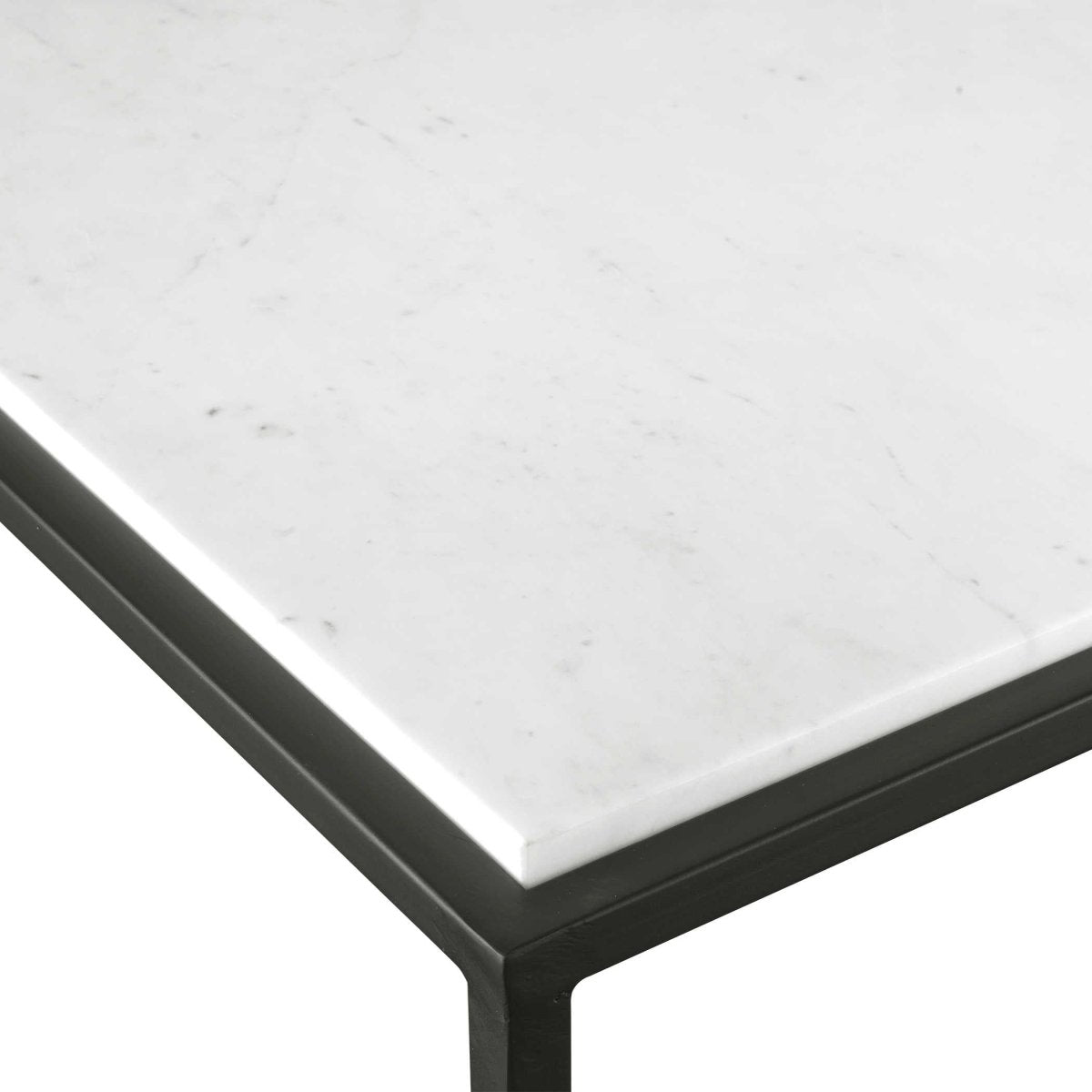 Vola Modern White Marble Coffee Table - Uttermost - Coffee Tables by Modest Hut