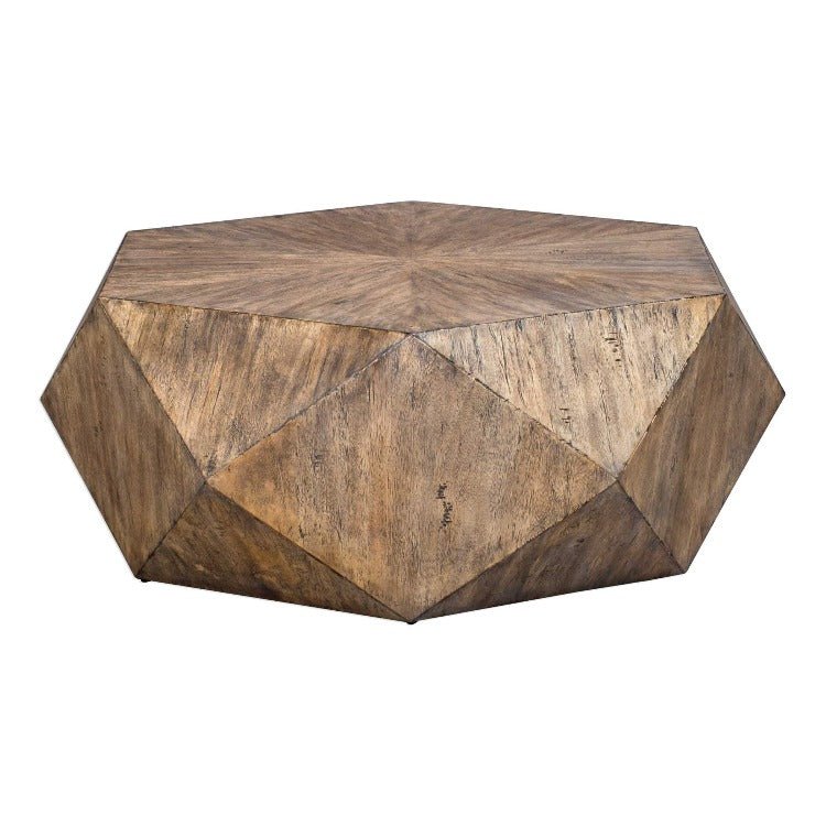 Volker Brune Coffee Table - Uttermost - Coffee Tables by Modest Hut