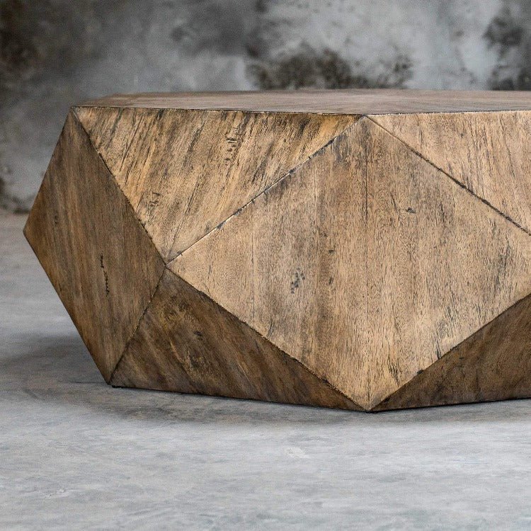 Volker Brune Coffee Table - Uttermost - Coffee Tables by Modest Hut