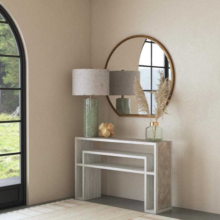 Genara | Hand Carved Console Table Uttermost
