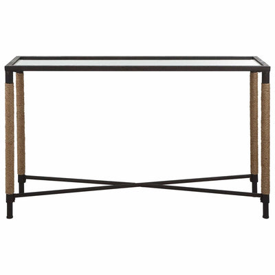 Braddock Coastal Console Table - Uttermost - Console Tables by Modest Hut