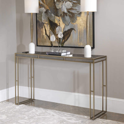 Cardew Modern Console Table - Uttermost - Console Tables by Modest Hut