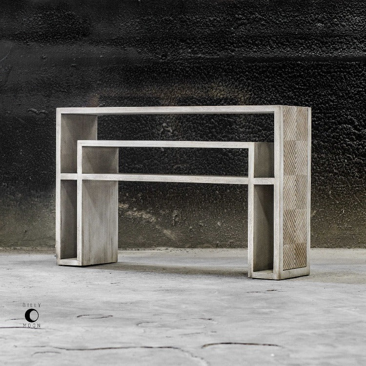 Genara | Hand Carved Console Table - Uttermost - Console Tables by Modest Hut