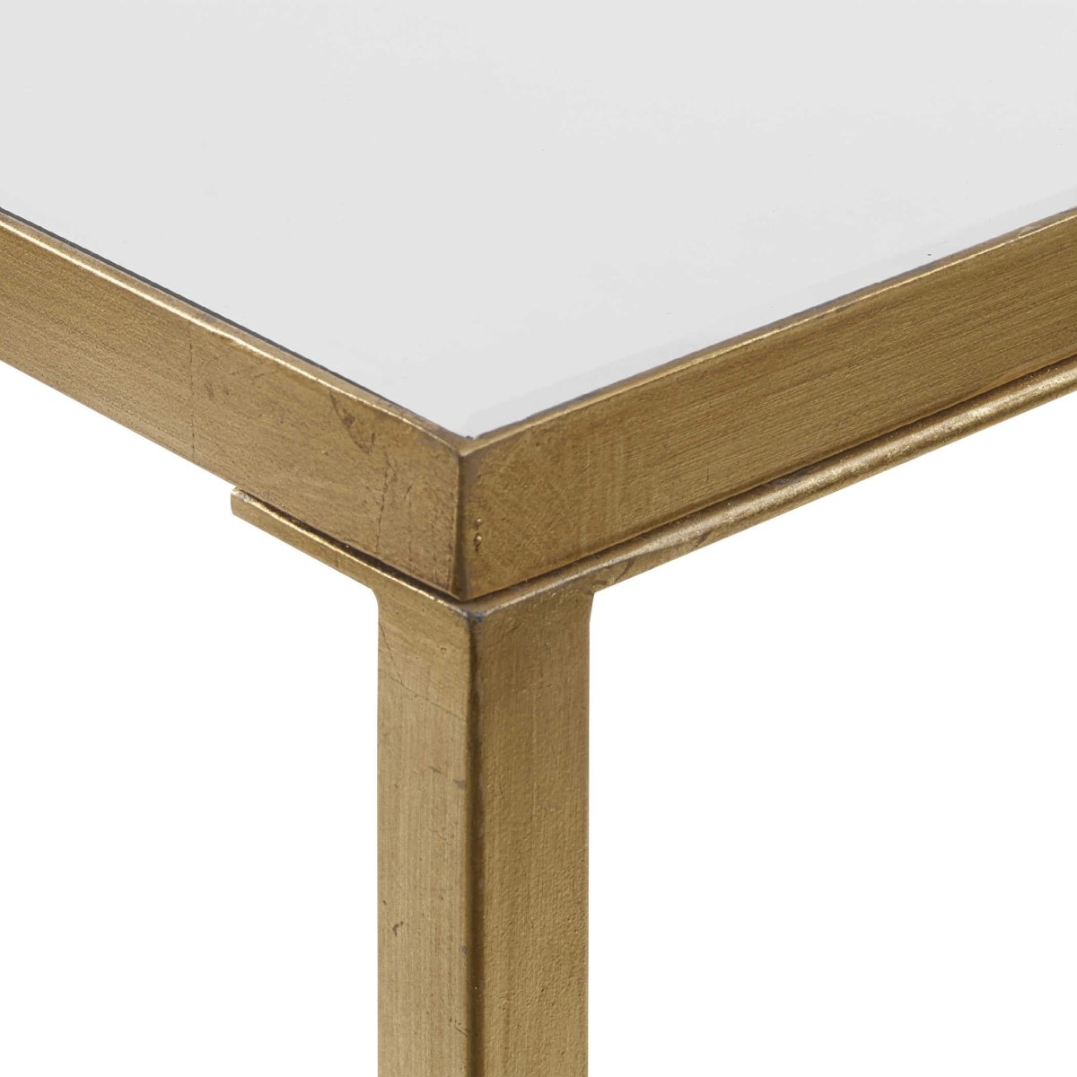 Haley Gold Console Table - Uttermost - Console Tables by Modest Hut