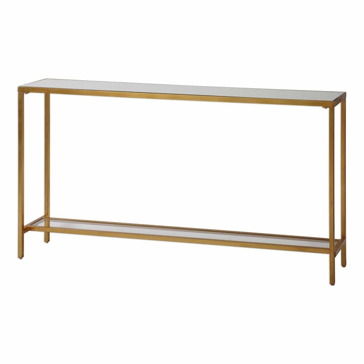 Haley Gold Console Table - Uttermost - Console Tables by Modest Hut