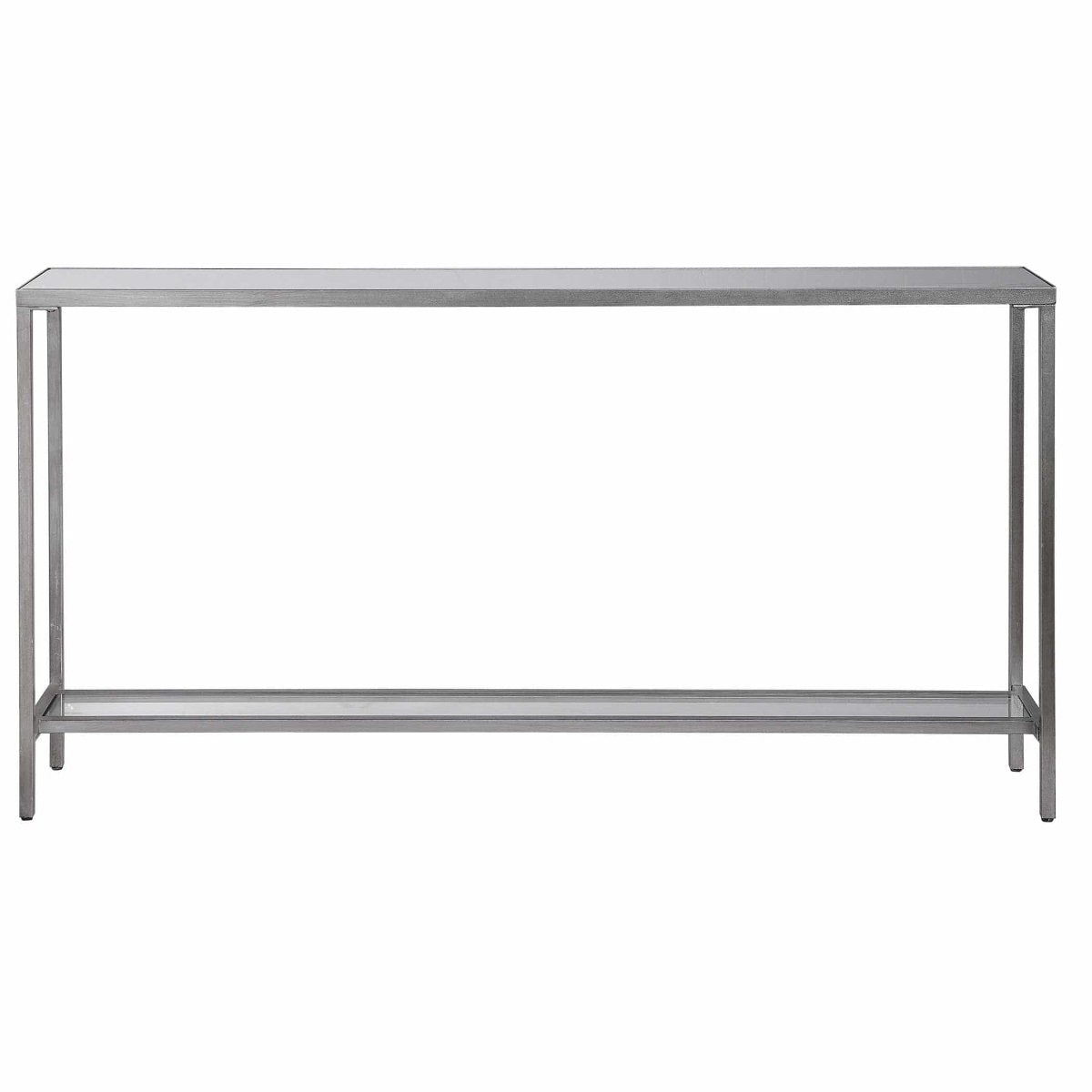 Haley Silver Console Table - Uttermost - Console Tables by Modest Hut