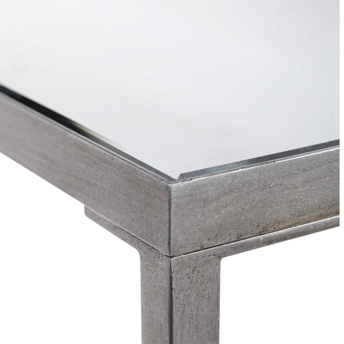 Haley Silver Console Table - Uttermost - Console Tables by Modest Hut