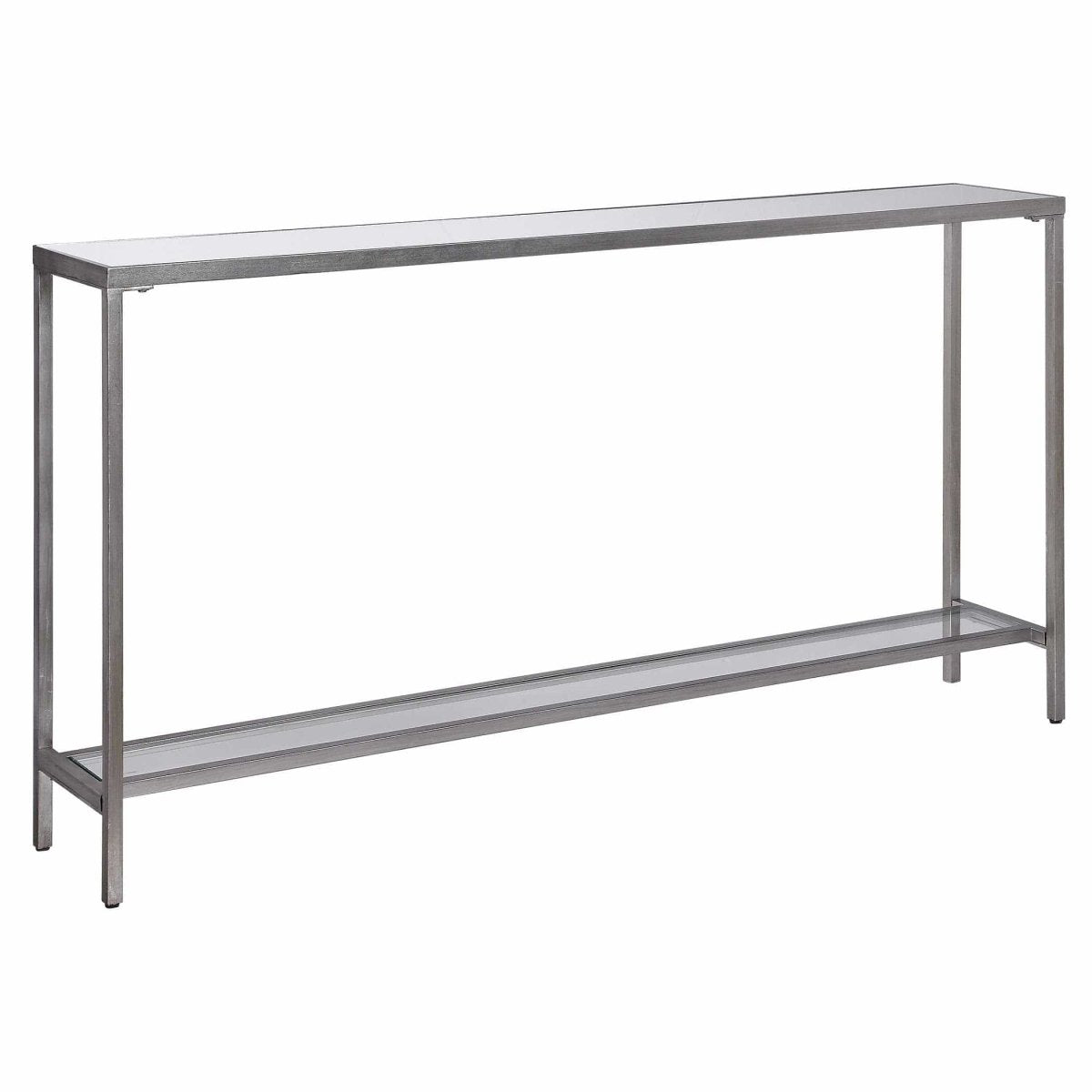 Haley Silver Console Table - Uttermost - Console Tables by Modest Hut