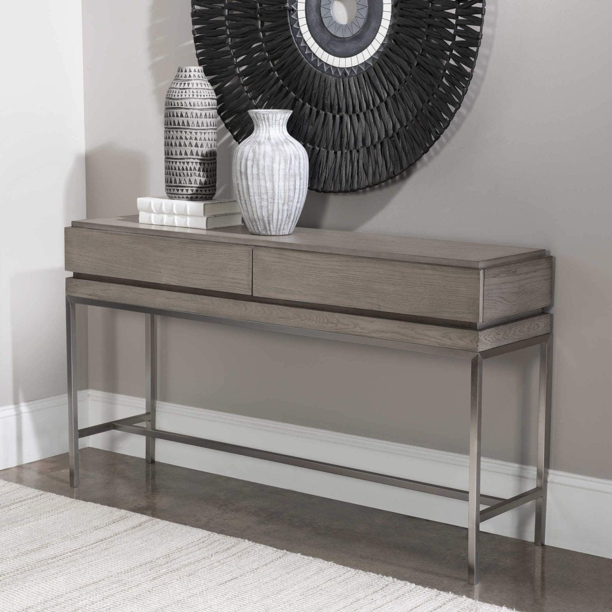 Kamala Console Table - Uttermost - Console Tables by Modest Hut