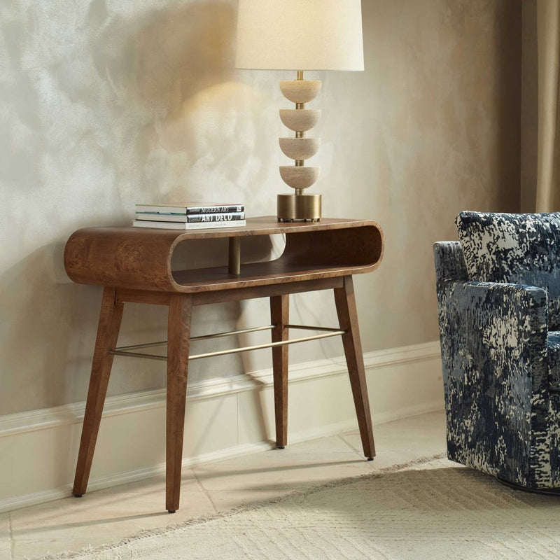Ledger Mid - Century Console Table - Uttermost - Console Tables by Modest Hut