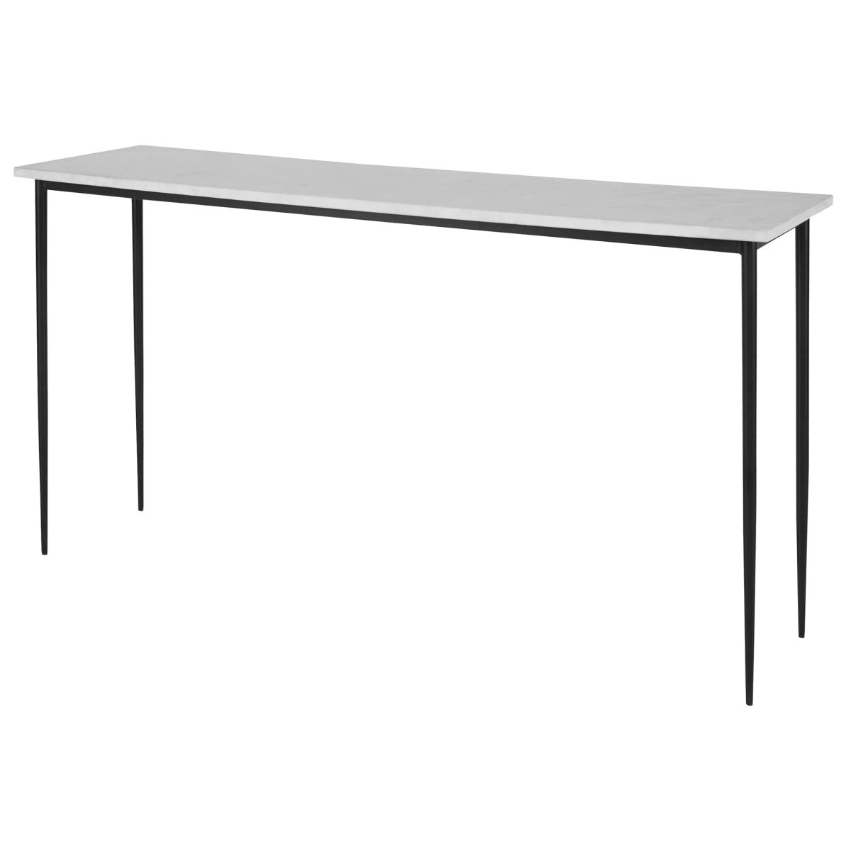 Nightfall White Marble Console Table - Uttermost - Console Tables by Modest Hut