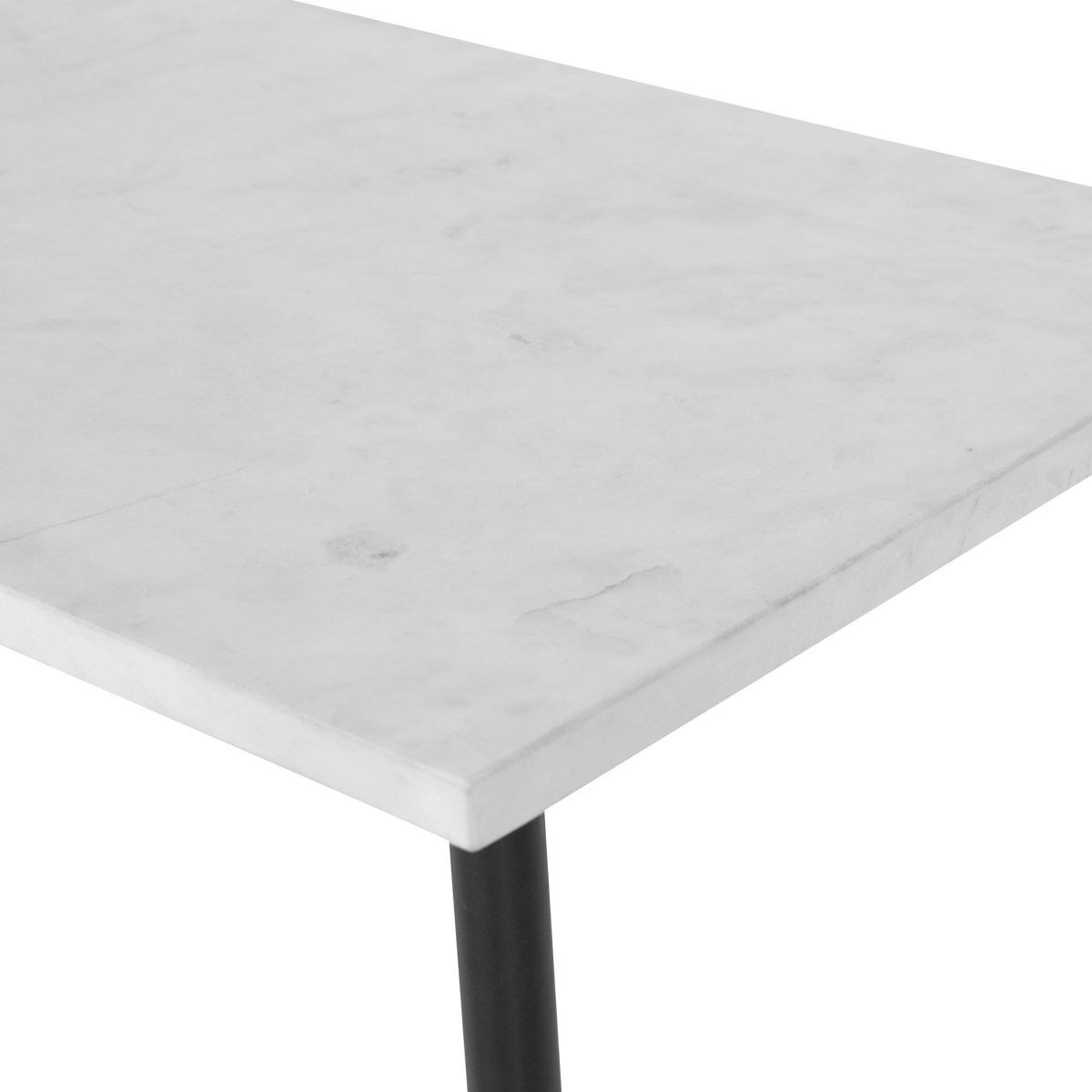 Nightfall White Marble Console Table - Uttermost - Console Tables by Modest Hut