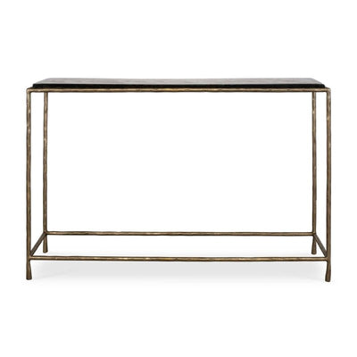 Ovard Minimalist Metal Console Table - Console Tables