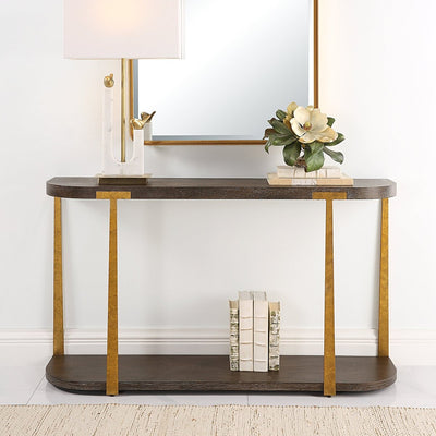 Palisade Wood Console Table - Uttermost - Console Tables by Modest Hut