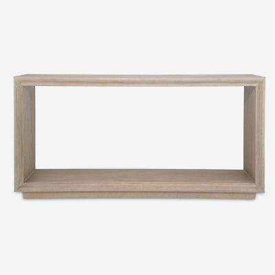Prism Light Oak Console Table - Uttermost - Console Tables by Modest Hut