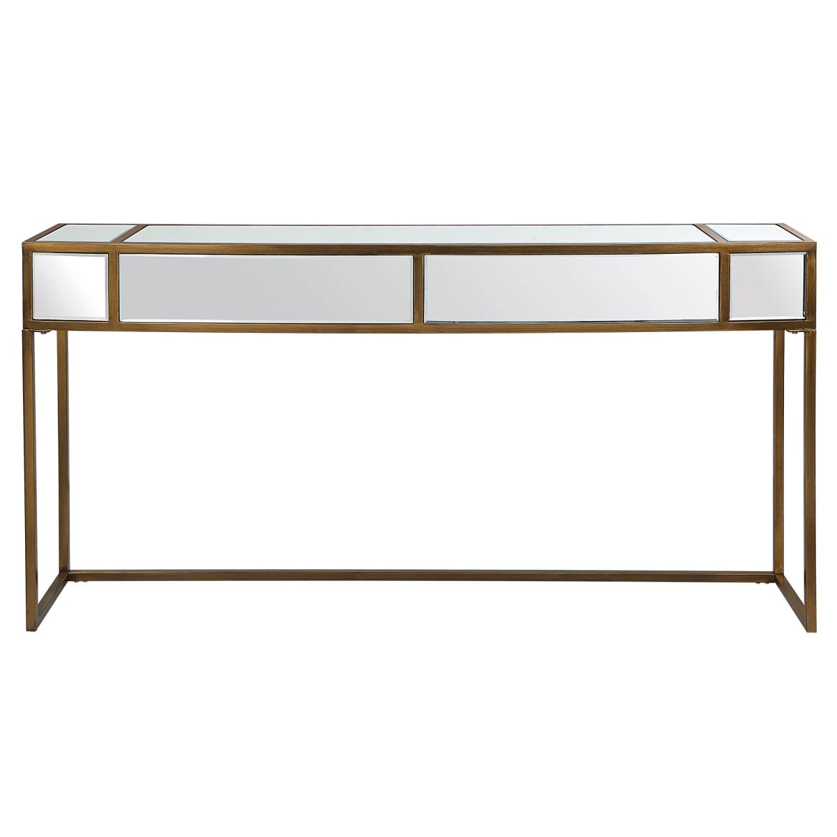 Reflect Mirrored Console Table - Uttermost - Console Tables by Modest Hut