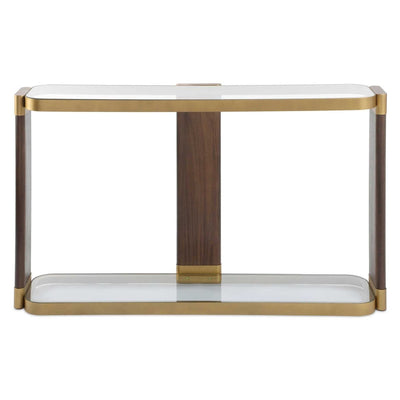 Ryles Glass Console Table - Uttermost - Console Tables by Modest Hut