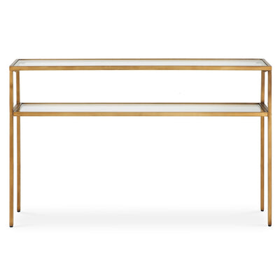 Warm Gold Iron Console Table - Uttermost - Console Tables by Modest Hut