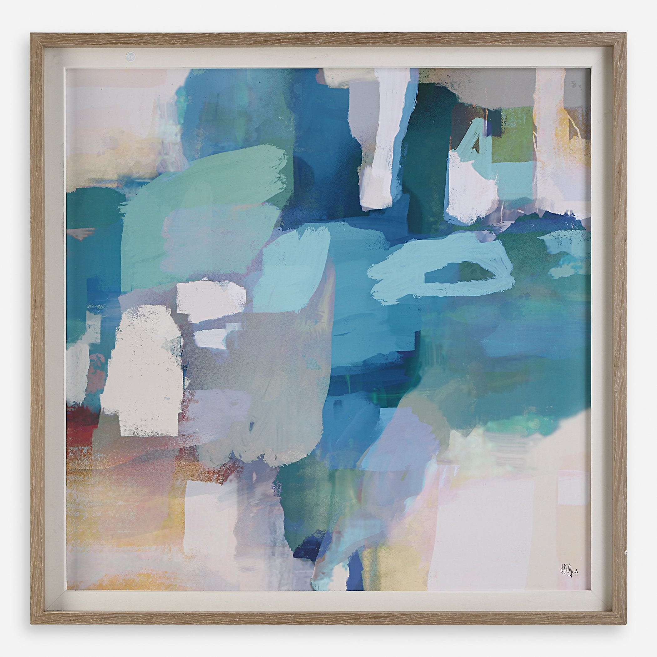 Continue On Abstract Framed Print Uttermost