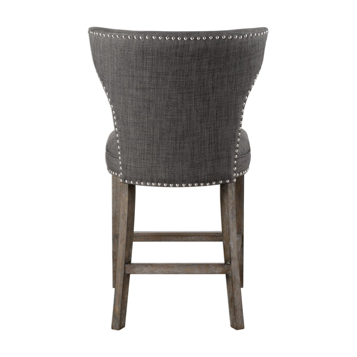 Arnaud Charcoal Counter Stool - Uttermost - Counter Stools by Modest Hut