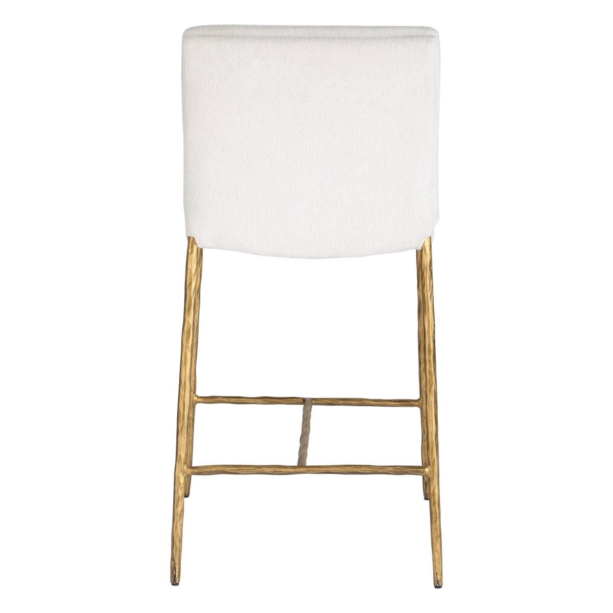 Ascend White Counter Stool - Uttermost - Counter Stools by Modest Hut