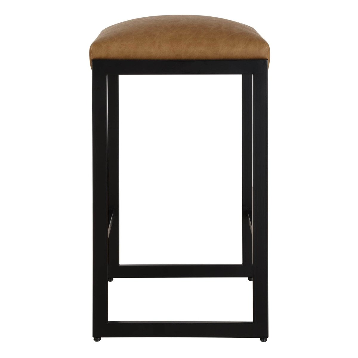 Atticus Black Counter Stool - Uttermost - Counter Stools by Modest Hut