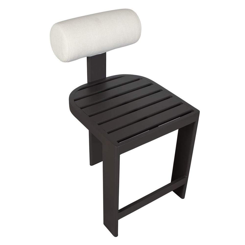 Bolster Back Outdoor Counter Stool