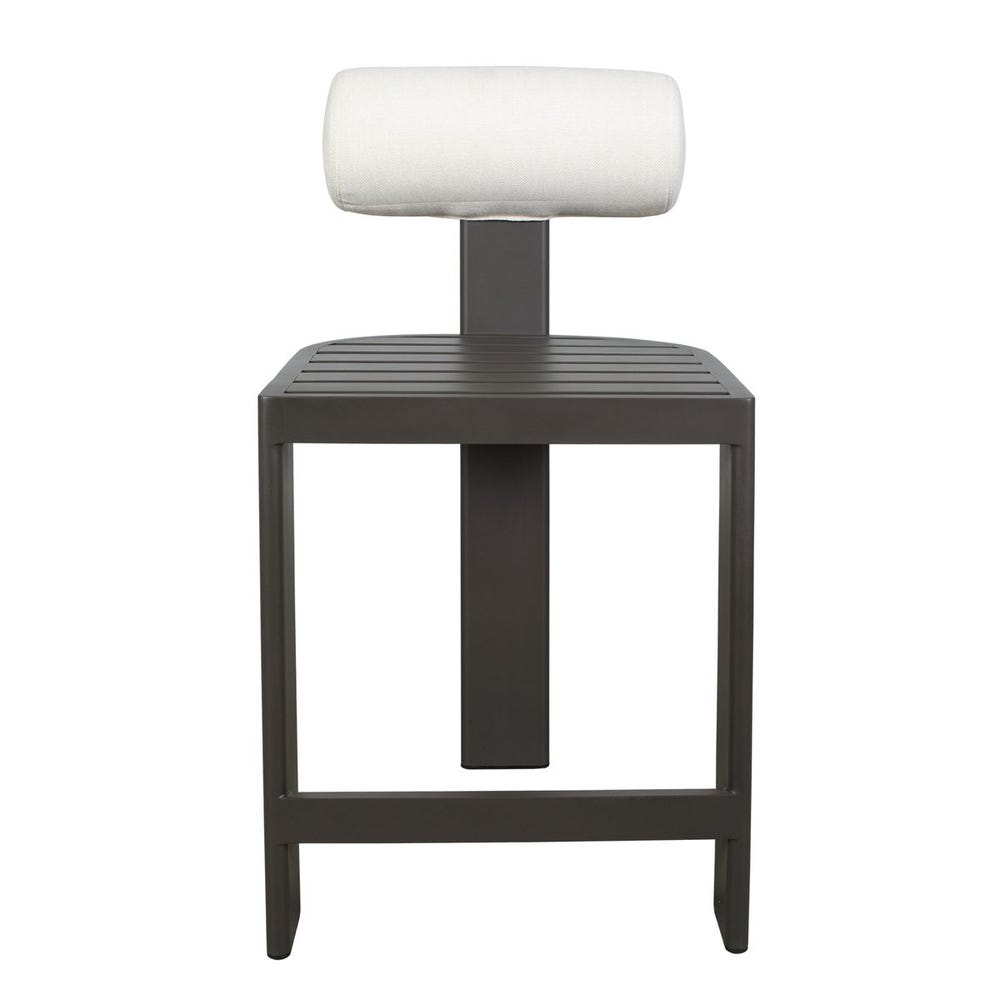 Bolster Back Outdoor Counter Stool