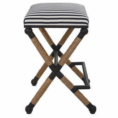Braddock Coastal Counter Stool - Uttermost - Counter Stools by Modest Hut