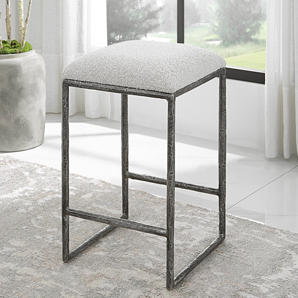 Brisbane Counter Stool - Uttermost - Counter Stools by Modest Hut